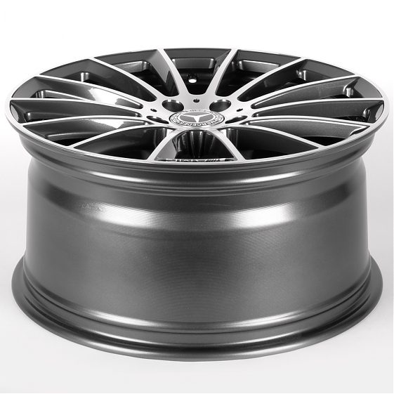 Литые диски 81847 Mercedes-Benz IVF-3061-SM187 19 J9.5 ET43 5x112 66.5 графит + полированные спицы: Фото 7