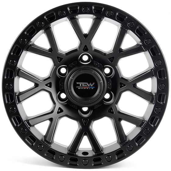 Литые диски 81510 TCW 2635-CT470 16 J8 ET0 6x139.7 110.1 чёрный матовый: Фото 1