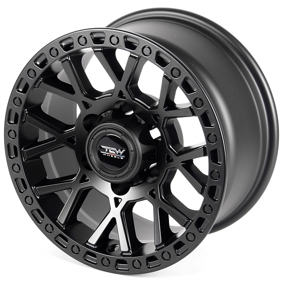 Литые диски 81510 TCW 2635-CT470 16 J8 ET0 6x139.7 110.1 чёрный матовый: Фото 5