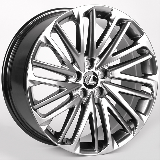 Литые диски 81842 Lexus IV-998-SF084 19 J8 ET35 5x114.3 60.1 серебро тёмное: Фото 4