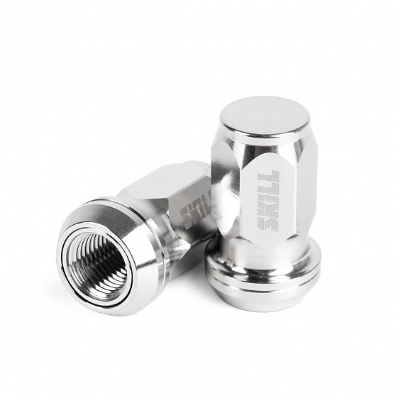 Гайка 90136 SKILL ST003 конус 14X1,5 40mm серебро HEX 19: Фото 2
