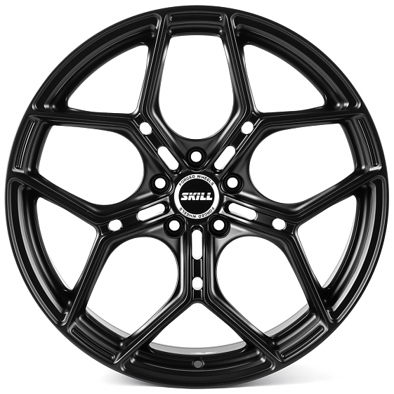 Кованые диски H260612G SKILL SL518-SB562 20 J8.5 ET30 5x112 66.5 чёрный матовый: Фото 1
