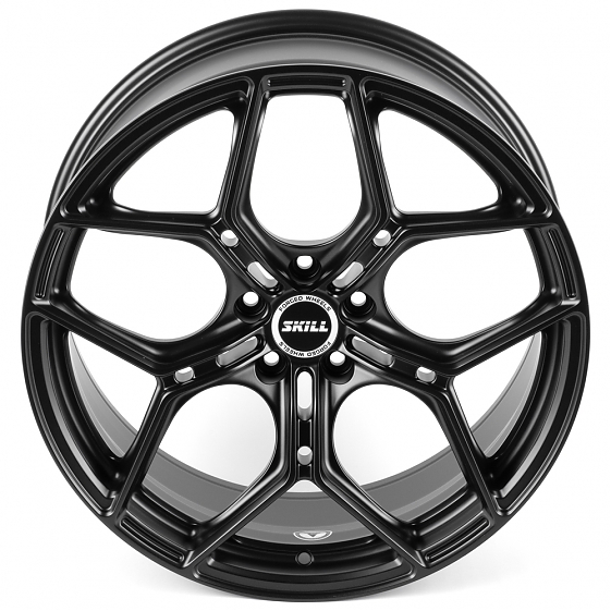 Кованые диски H260612G SKILL SL518-SB562 20 J8.5 ET30 5x112 66.5 чёрный матовый: Фото 3