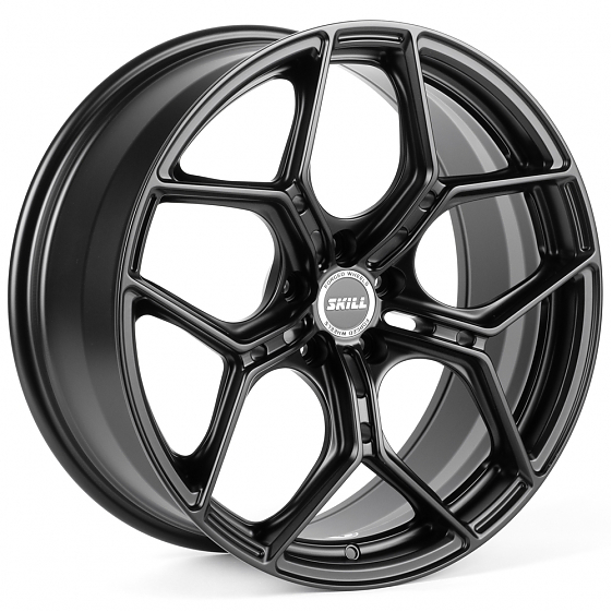 Кованые диски H260612G SKILL SL518-SB562 20 J8.5 ET30 5x112 66.5 чёрный матовый: Фото 4