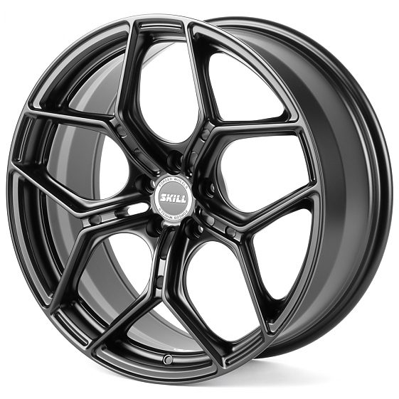 Кованые диски H260612G SKILL SL518-SB562 20 J8.5 ET30 5x112 66.5 чёрный матовый: Фото 5