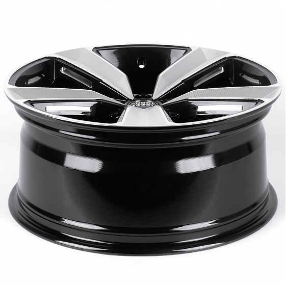 Литые диски 82091 Audi IVF-3056-CT508 19 J8.5 ET30 5x112 66.45 чёрный + полированные спицы: Фото 7