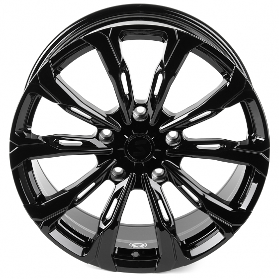 Кованые диски H260206C SKILL SV671-SL221 20 J9 ET45 5x150 110.1 чёрный глянцевый: Фото 3