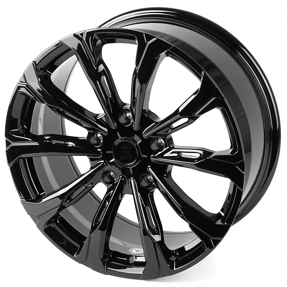 Кованые диски H260206C SKILL SV671-SL221 20 J9 ET45 5x150 110.1 чёрный глянцевый: Фото 6