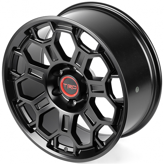 Литые диски 82545 TRD FA672 20 J9 ET12 6x139.7 106.1 чёрный матовый: Фото 6