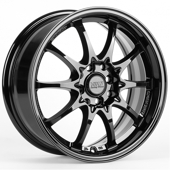 Литые диски 82010 Rays 10843-DS305 16 J7 ET35 4x100/4x114.3 73.1 чёрный глянцевый: Фото 4
