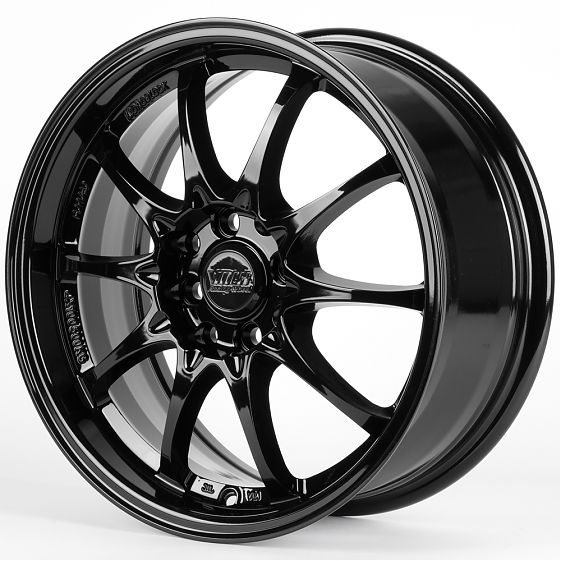 Литые диски 82010 Rays 10843-DS305 16 J7 ET35 4x100/4x114.3 73.1 чёрный глянцевый: Фото 5