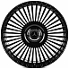 Кованые диски H260708N SKILL SL762-SK365 22 J10 ET20 5x130 84.1 чёрный глянцевый