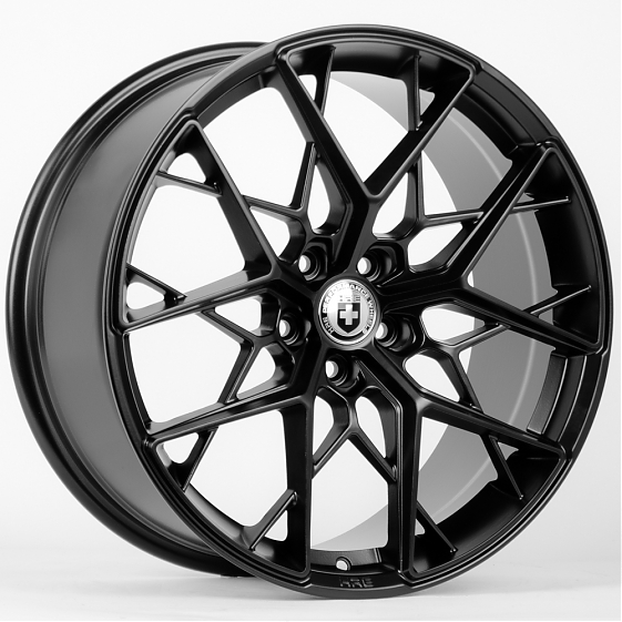 Литые диски 81350 HRE F066-SV294 19 J8.5 ET35 5x120 72.6 чёрный матовый: Фото 4