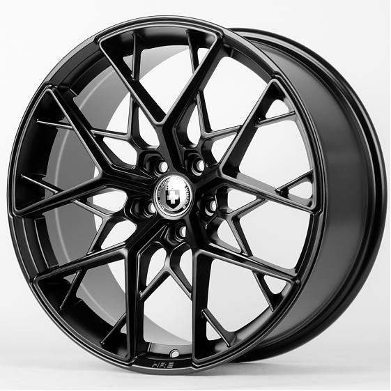 Литые диски 81350 HRE F066-SV294 19 J8.5 ET35 5x120 72.6 чёрный матовый: Фото 6