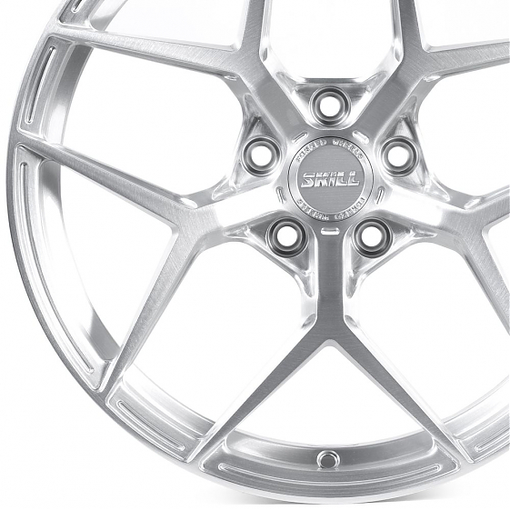 Кованые диски H240703A SKILL SL032-SV419 18 J8 ET40 5x112 57.1 серебро: Фото 2