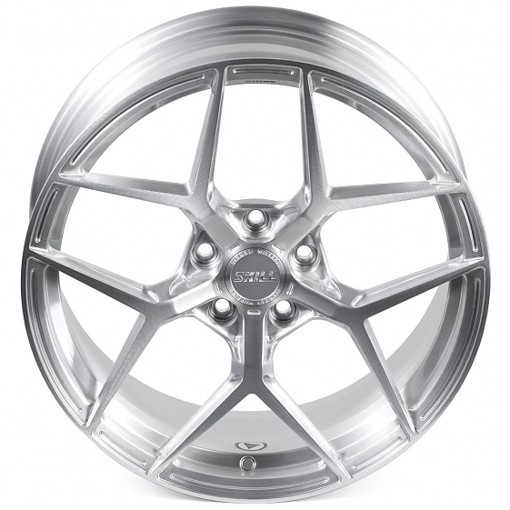 Кованые диски H240703A SKILL SL032-SV419 18 J8 ET40 5x112 57.1 серебро: Фото 3