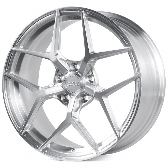 Кованые диски H240703A SKILL SL032-SV419 18 J8 ET40 5x112 57.1 серебро: Фото 4