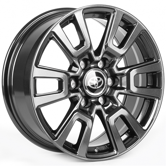 Литые диски 81888 Toyota IVF-3278-SM168 18 J7.5 ET25 6x139.7 106.1 графит: Фото 4
