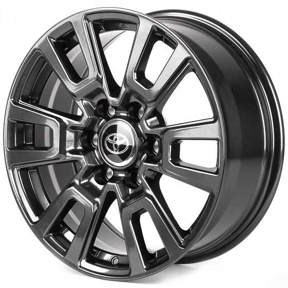 Литые диски 81888 Toyota IVF-3278-SM168 18 J7.5 ET25 6x139.7 106.1 графит: Фото 5