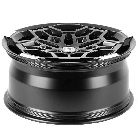 Кованые диски H260612W SKILL SV171-SK333 20 J9 ET25 5x127 71.5 чёрный матовый + полировка: Фото 7