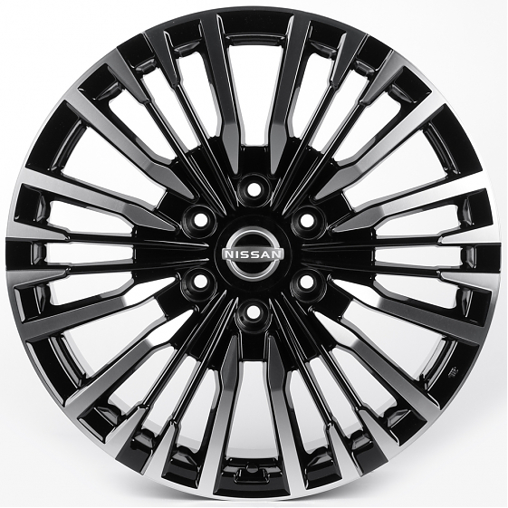 Литые диски 82035 Nissan 891-CT522 20 J8 ET35 6x139.7 78.1 чёрный: Фото 1