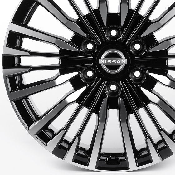 Литые диски 82035 Nissan 891-CT522 20 J8 ET35 6x139.7 78.1 чёрный: Фото 2