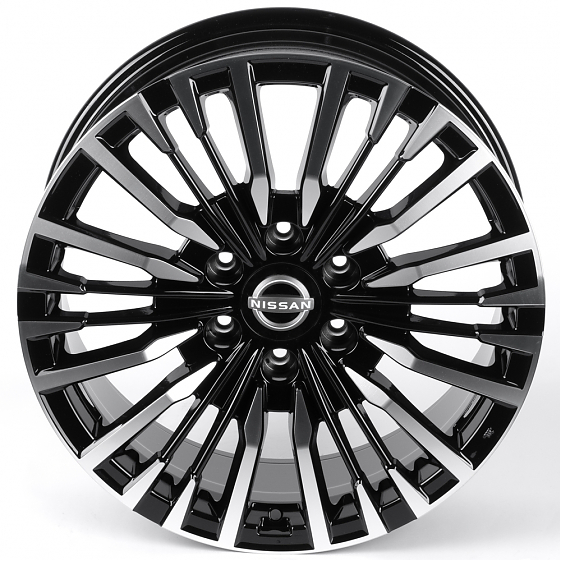 Литые диски 82035 Nissan 891-CT522 20 J8 ET35 6x139.7 78.1 чёрный: Фото 3
