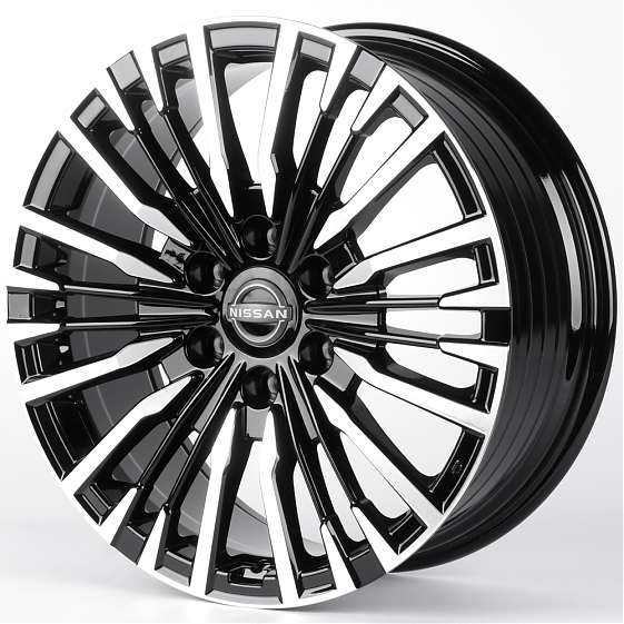 Литые диски 82035 Nissan 891-CT522 20 J8 ET35 6x139.7 78.1 чёрный: Фото 5