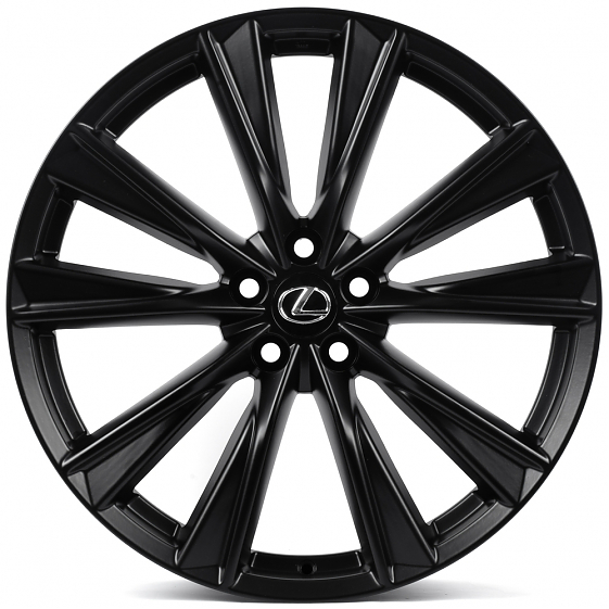 Литые диски 82170 Lexus IVF-3202-FG624 21 J8 ET30 5x114.3 60.1 чёрный матовый: Фото 1