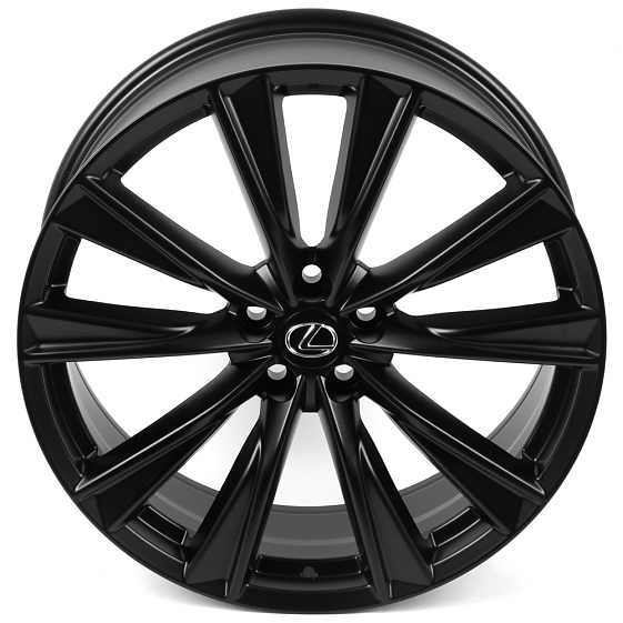 Литые диски 82170 Lexus IVF-3202-FG624 21 J8 ET30 5x114.3 60.1 чёрный матовый: Фото 3