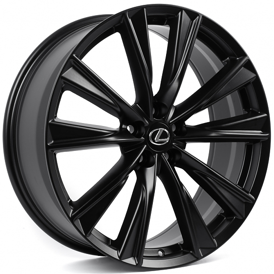 Литые диски 82170 Lexus IVF-3202-FG624 21 J8 ET30 5x114.3 60.1 чёрный матовый: Фото 6