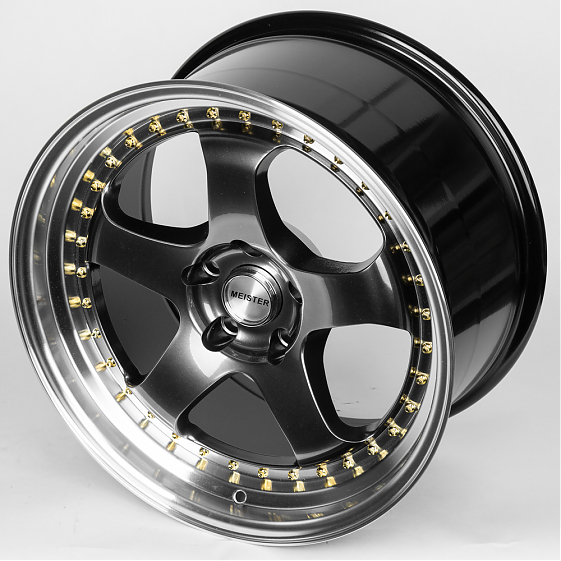 Литые диски 80278 Work JS1091-DS194 18 J9.5 ET22 5x100 73.1 серебро тёмное: Фото 5