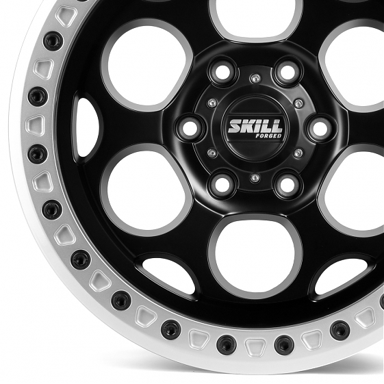 Кованые диски 220906V SKILL SB025-SB395 18 J9 ET19 6x139.7 106.1 чёрный: Фото 5