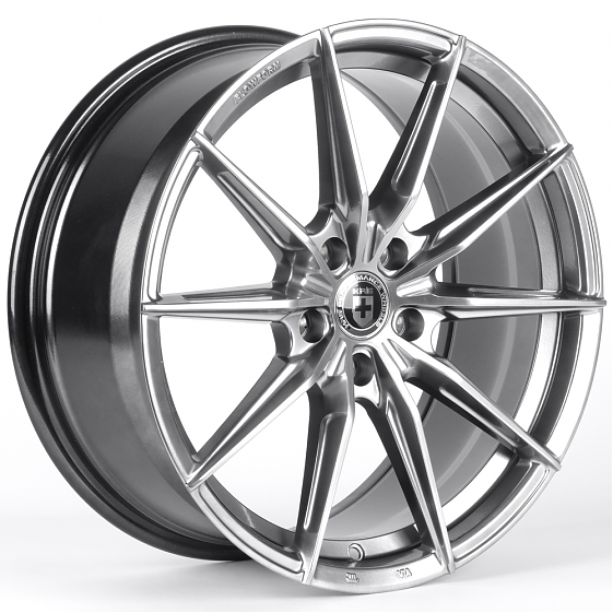 Литые диски 82389 HRE IVF3408 17 J7.5 ET35 5x112 66.5 серебро тёмное: Фото 4