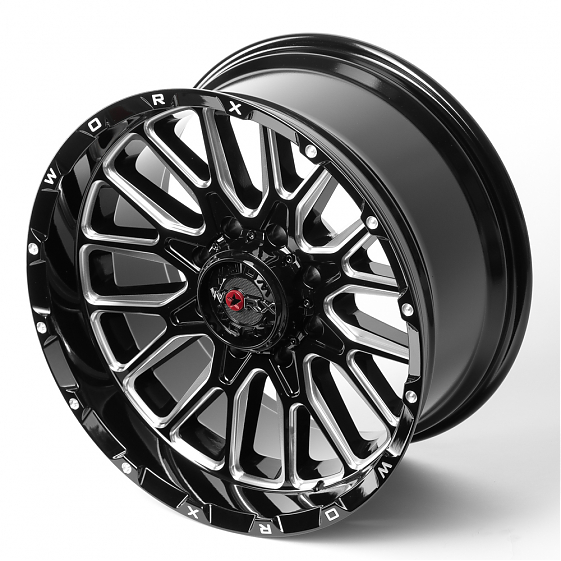 Литые диски 80214 WORX CT379-WORX818 20 J9 ET18 8x165.1 125,2 чёрный: Фото 6