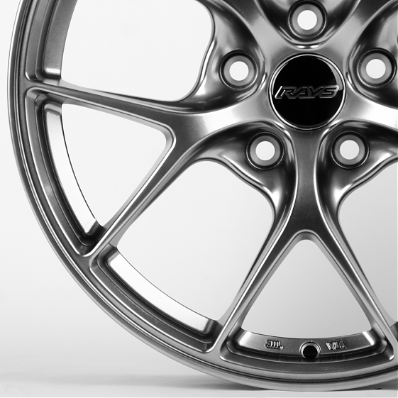 Литые диски 80390 Rays ZT707-CS233 17 J7.5 ET35 5x100 73.1 серебро тёмное: Фото 2