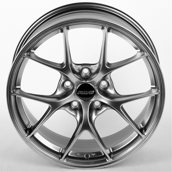 Литые диски 80390 Rays ZT707-CS233 17 J7.5 ET35 5x100 73.1 серебро тёмное: Фото 3