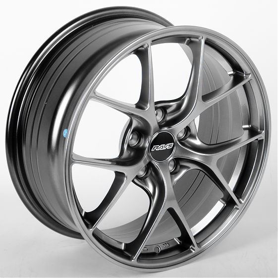 Литые диски 80390 Rays ZT707-CS233 17 J7.5 ET35 5x100 73.1 серебро тёмное: Фото 5