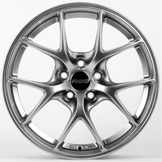 Литые диски 80388 Rays ZT602-CS223 16 J7 ET35 5x100 73.1 серебро тёмное: Фото 1