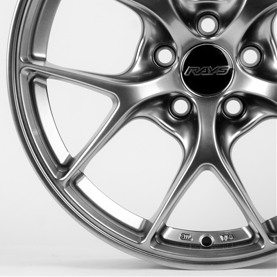 Литые диски 80388 Rays ZT602-CS223 16 J7 ET35 5x100 73.1 серебро тёмное: Фото 2