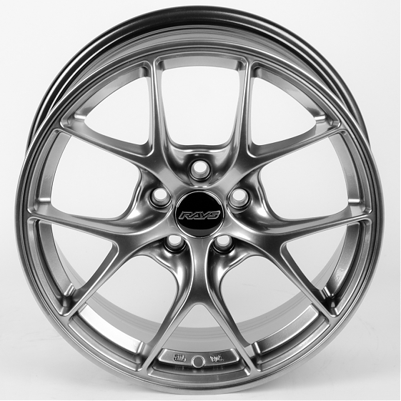 Литые диски 80388 Rays ZT602-CS223 16 J7 ET35 5x100 73.1 серебро тёмное: Фото 3