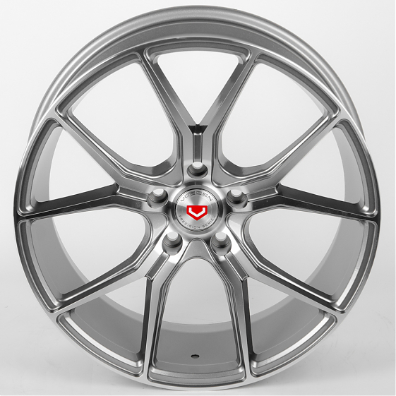 Литые диски 80367 Vossen 59783-SB393 18 J8 ET35 5x114.3 73.1 графит + полированные спицы: Фото 3
