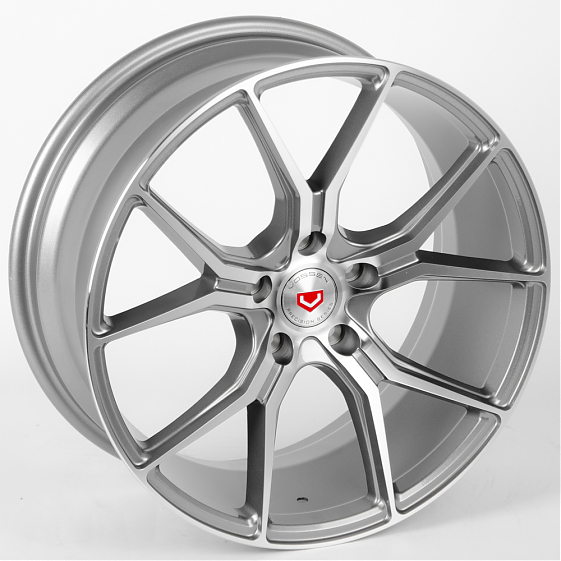 Литые диски 80367 Vossen 59783-SB393 18 J8 ET35 5x114.3 73.1 графит + полированные спицы: Фото 5
