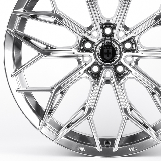 Литые диски 82433 HRE XF209 19 J8.5 ET35 5x112 66.56 серебро тёмное: Фото 2
