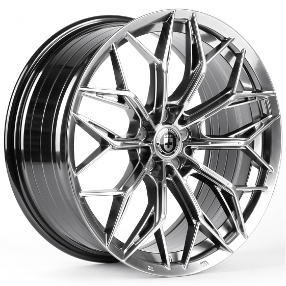 Литые диски 82433 HRE XF209 19 J8.5 ET35 5x112 66.56 серебро тёмное: Фото 4