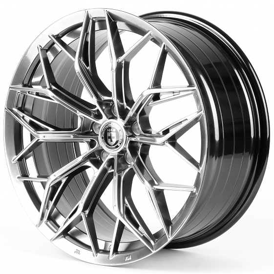 Литые диски 82433 HRE XF209 19 J8.5 ET35 5x112 66.56 серебро тёмное: Фото 5