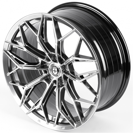 Литые диски 82433 HRE XF209 19 J8.5 ET35 5x112 66.56 серебро тёмное: Фото 6