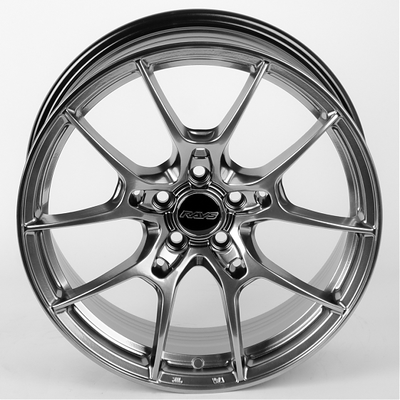 Литые диски 80377 Rays WC001-SK154 17 J7.5 ET35 5x100 73.1 серебро тёмное: Фото 3