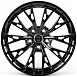 Литые диски 82459 HRE XF015 17 J7.5 ET35 5x108 73.1 чёрный глянцевый
