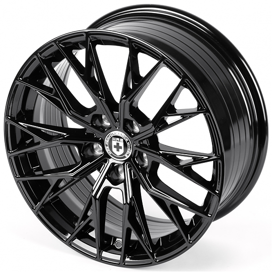 Литые диски 82469 HRE XF015 19 J8.5 ET35 5x112 66.45 чёрный глянцевый: Фото 6
